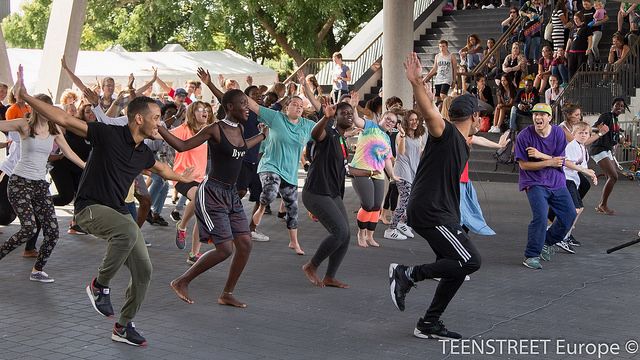 In the afternoons, teens had the chance to take part in several workshops and seminars. One of the more popular options were the dance workshops