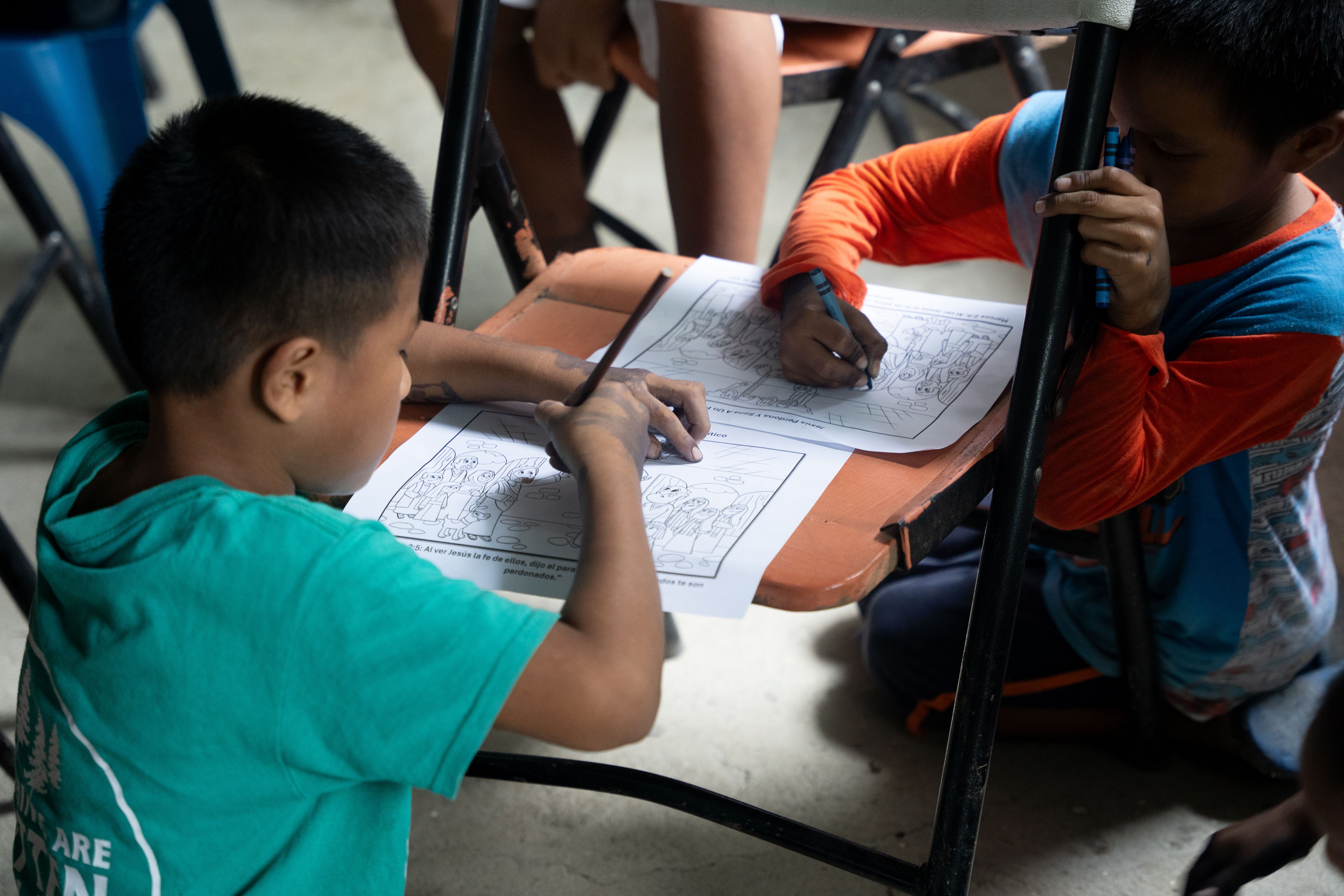 The OM team regularly does children's ministry in Piriati, a three-hour drive from Panama City. Photo by RJ Rempel.