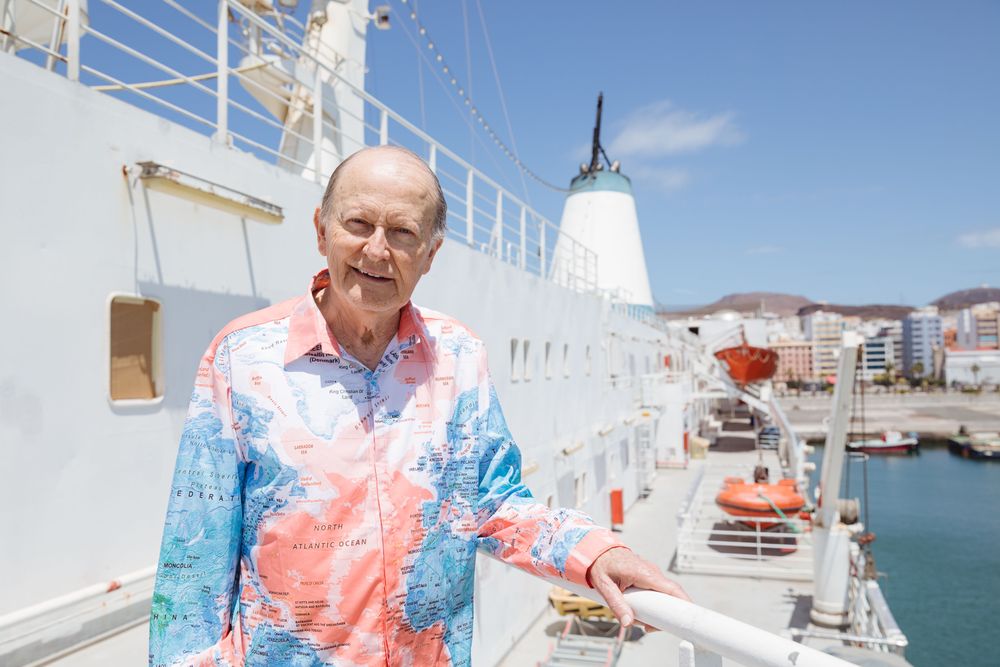 George Verwer on OM ship Logos Hope