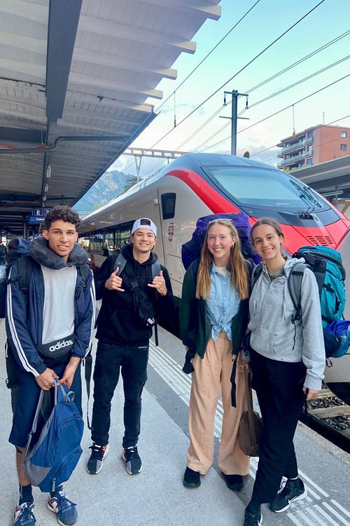 Race Across Europe participants prepare to get onboard!