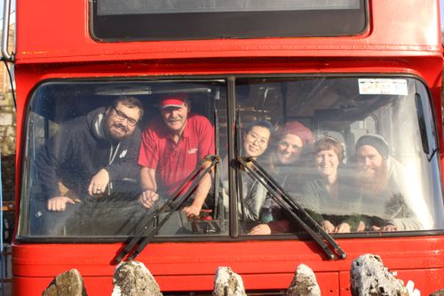 Big Red Bus team members have a unique opportunity to reach the Irish community through tea and coffee, music, street evangelism, and so much more!