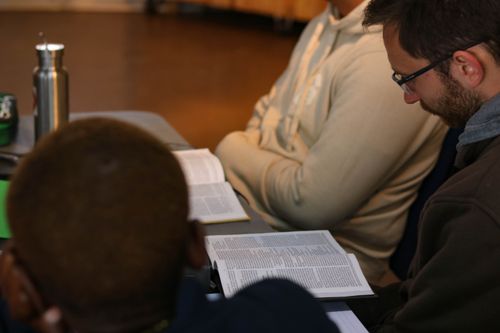 At REACH in South Africa lectures are a big part of the program. Different teachers and trainers pass on what they have learned about God and the bible and during their own time on the missions field.