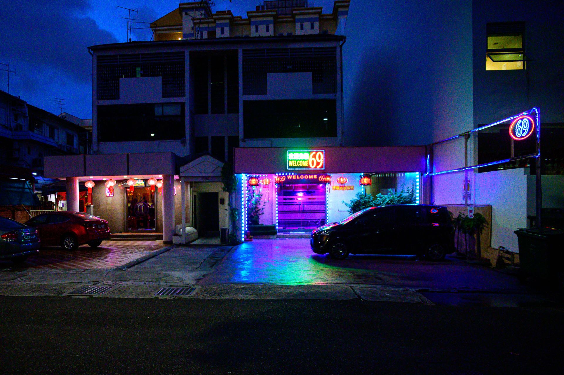 The red-light district in Singapore. Photo by Alex Coleman.