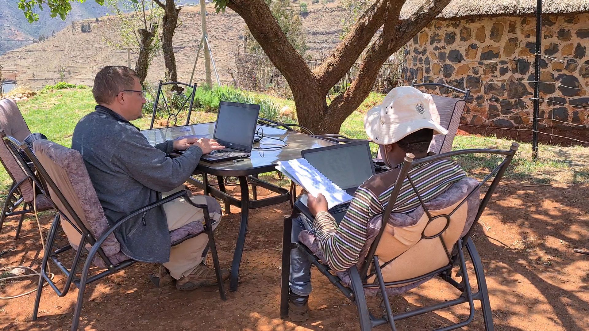 Serve in Lesotho as an administrative person.