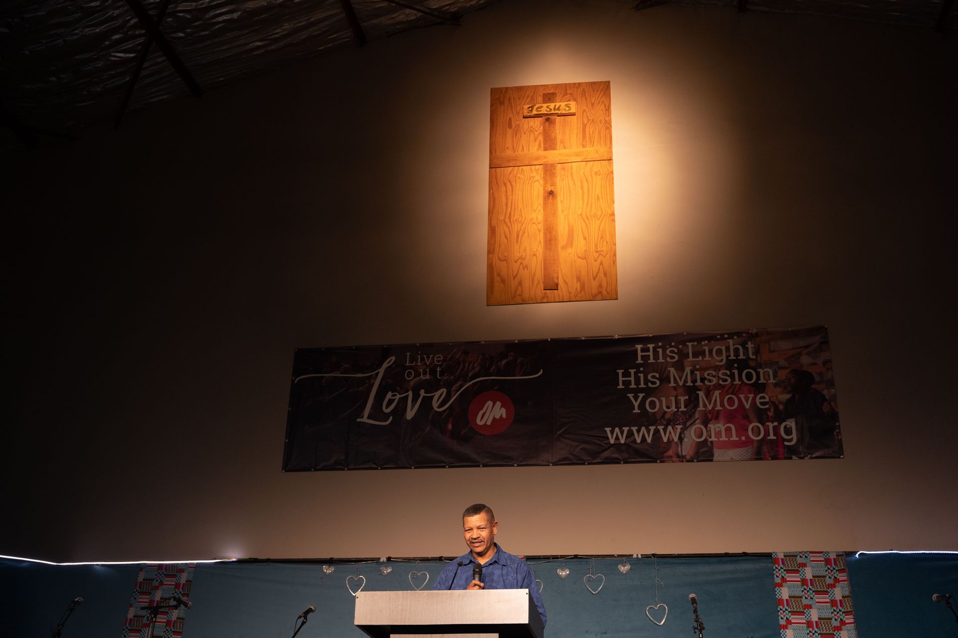 Love Africa is an annual gathering of people from all over the world to worship together, hear challenging messages from world-class speakers and listen to inspiring testimonies from missions workers in the field. Photo by Rebecca Rempel.