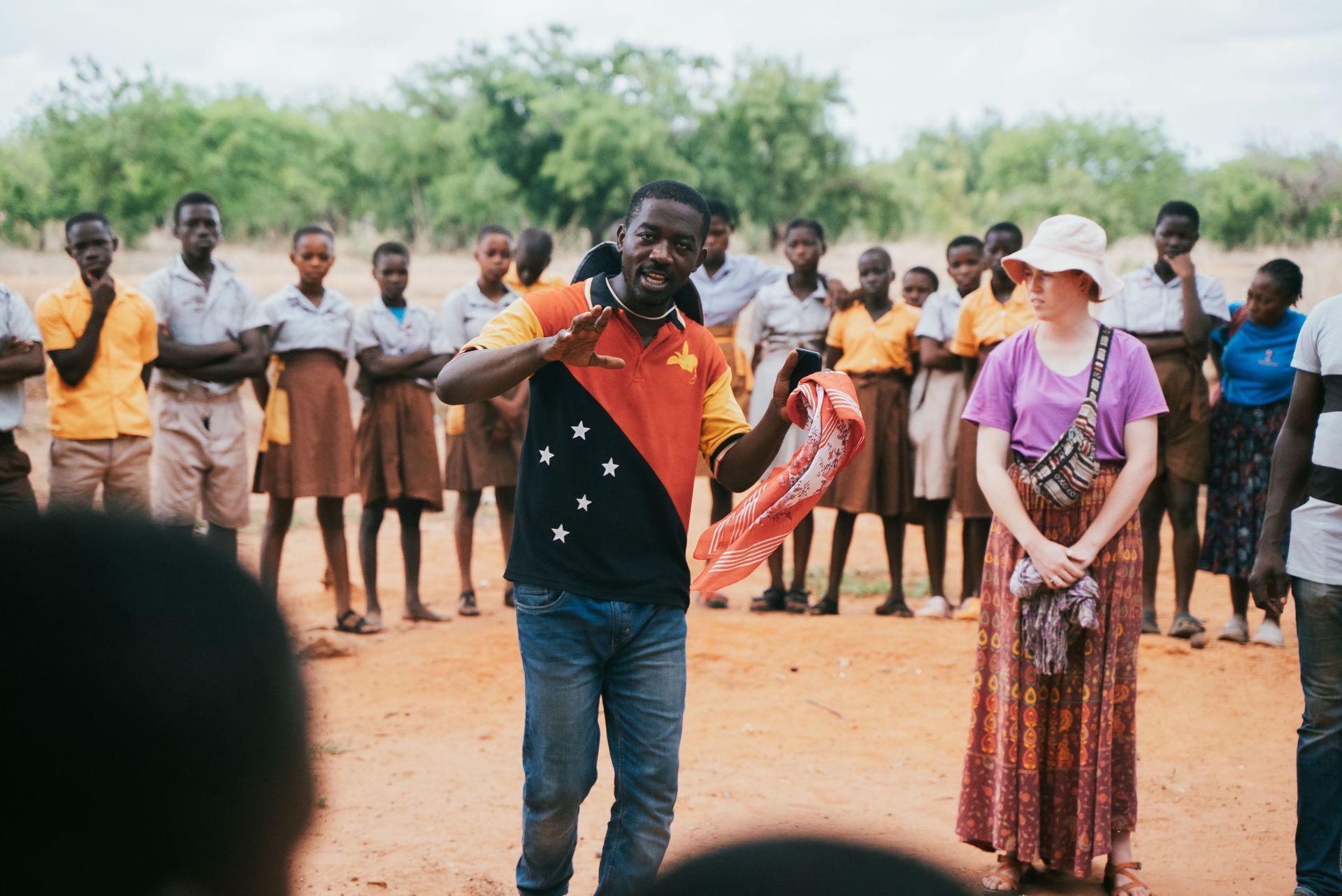 OM Ghana Reach outreach to school kids